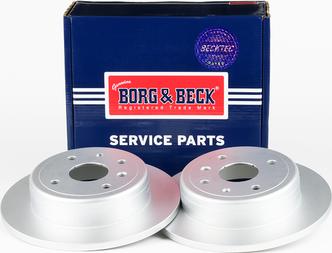 Borg & Beck BBD5158 - Тормозной диск autospares.lv