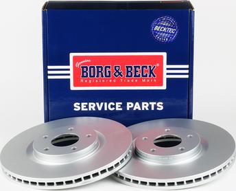 Borg & Beck BBD5162 - Тормозной диск autospares.lv