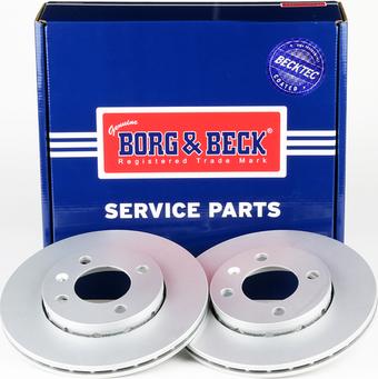 Borg & Beck BBD5109 - Тормозной диск autospares.lv