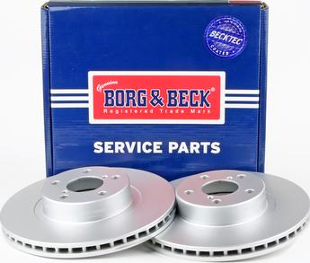 Borg & Beck BBD5103 - Тормозной диск autospares.lv