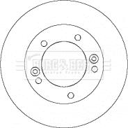 RPK BD1188 - Тормозной диск autospares.lv