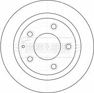 Rotinger RT 1665 T6 - Тормозной диск autospares.lv