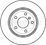 ATE 24.0122-0209.1 - Тормозной диск autospares.lv