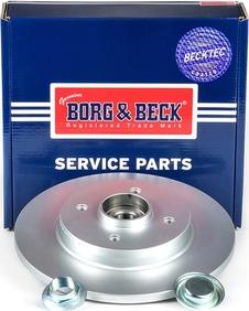 Borg & Beck BBD5842S - Тормозной диск autospares.lv