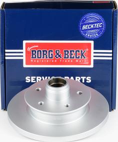 Borg & Beck BBD5857S - Тормозной диск autospares.lv