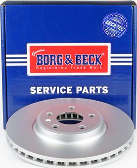 Borg & Beck BBD5819S - Тормозной диск autospares.lv