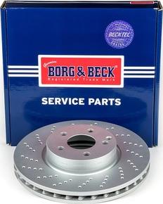 Borg & Beck BBD5811S - Тормозной диск autospares.lv