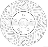 Borg & Beck BBD5811S - Тормозной диск autospares.lv