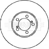 Borg & Beck BBD5888S - Тормозной диск autospares.lv