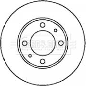 Borg & Beck BBD5882S - Тормозной диск autospares.lv