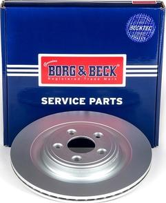 Borg & Beck BBD5826S - Тормозной диск autospares.lv