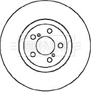 FTE BSF 4833 - Тормозной диск autospares.lv