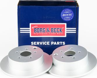 Borg & Beck BBD5345 - Тормозной диск autospares.lv