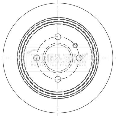 BOSCH 0 986 478 563 - Тормозной диск autospares.lv