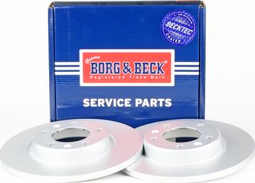 Borg & Beck BBD5350 - Тормозной диск autospares.lv