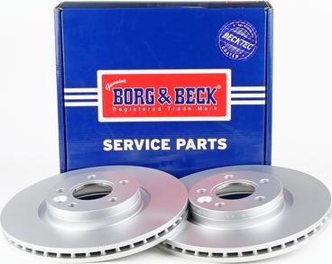 Borg & Beck BBD5305 - Тормозной диск autospares.lv