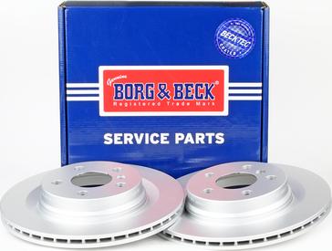 Borg & Beck BBD5383 - Тормозной диск autospares.lv