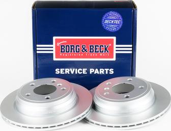 Borg & Beck BBD5259 - Тормозной диск autospares.lv