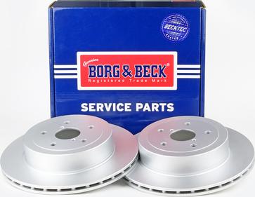 Borg & Beck BBD5252 - Тормозной диск autospares.lv