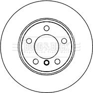 Borg & Beck BBD5264 - Тормозной диск autospares.lv