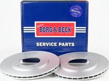 Borg & Beck BBD5219 - Тормозной диск autospares.lv