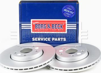 Borg & Beck BBD5211 - Тормозной диск autospares.lv