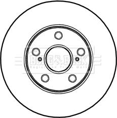 Ferodo DDF2634C - Тормозной диск autospares.lv