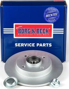 Borg & Beck BBD5796S - Тормозной диск autospares.lv