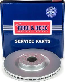 Borg & Beck BBD5755S - Тормозной диск autospares.lv