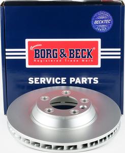 Borg & Beck BBD5758S - Тормозной диск autospares.lv