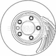 Borg & Beck BBD5758S - Тормозной диск autospares.lv