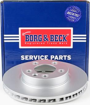 Borg & Beck BBD5757S - Тормозной диск autospares.lv