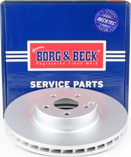 Borg & Beck BBD5765S - Тормозной диск autospares.lv