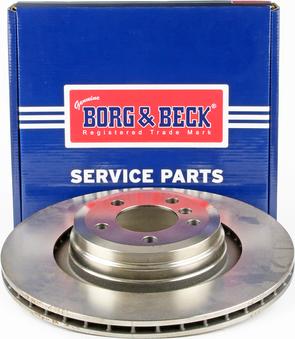 Borg & Beck BBD5767S - Тормозной диск autospares.lv