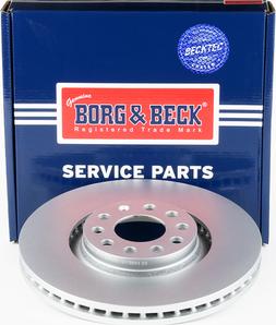 Borg & Beck BBD5734S - Тормозной диск autospares.lv