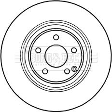 Lucas Electrical 6041483 - Тормозной диск autospares.lv