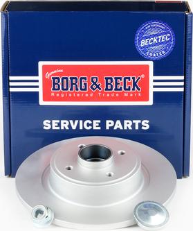 Borg & Beck BBD5721S - Тормозной диск autospares.lv