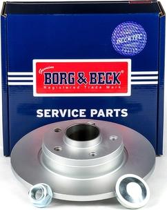 Borg & Beck BBD5772S - Тормозной диск autospares.lv