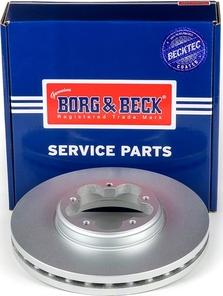 Borg & Beck BBD6066S - Тормозной диск autospares.lv