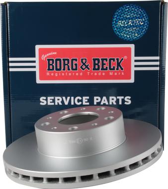 Borg & Beck BBD6154S - Тормозной диск autospares.lv