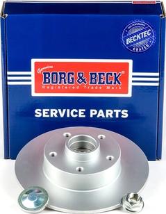 Borg & Beck BBD6150S - Тормозной диск autospares.lv