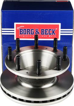 Borg & Beck BBD33024 - Тормозной диск autospares.lv