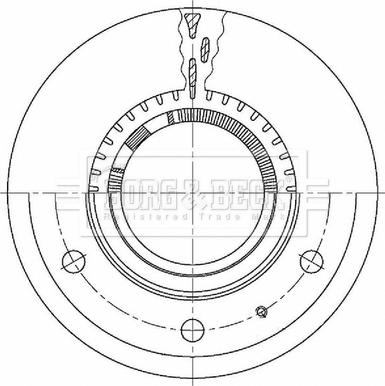 Borg & Beck BBD32669 - Тормозной диск autospares.lv