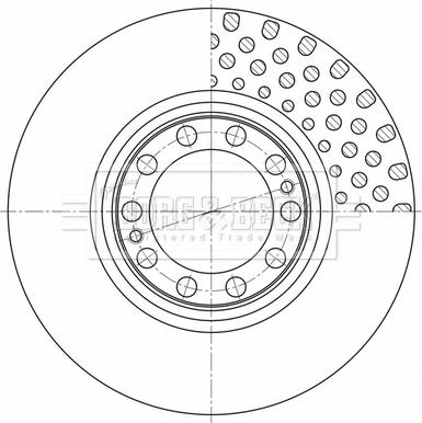 Borg & Beck BBD32618 - Тормозной диск autospares.lv