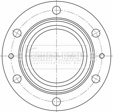 Borg & Beck BBD32630 - Тормозной диск autospares.lv