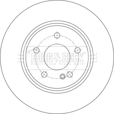 Borg & Beck BBD7019S - Тормозной диск autospares.lv