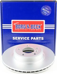 Borg & Beck BBD7025S - Тормозной диск autospares.lv