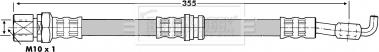 Borg & Beck BBH6946 - Тормозной шланг autospares.lv