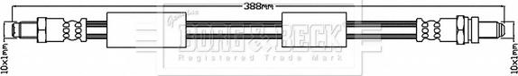 Borg & Beck BBH6984 - Тормозной шланг autospares.lv