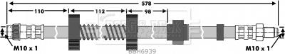 Borg & Beck BBH6939 - Тормозной шланг autospares.lv